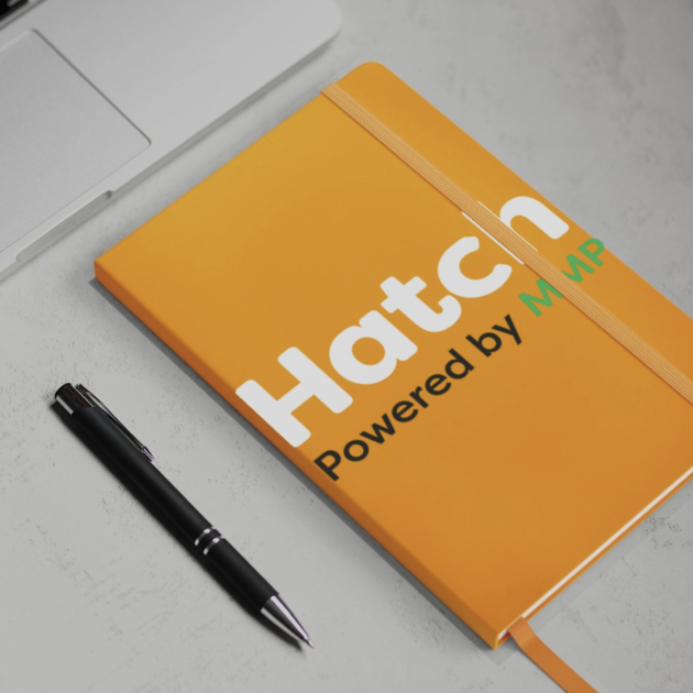 Printed hard back note pad, fast delivery