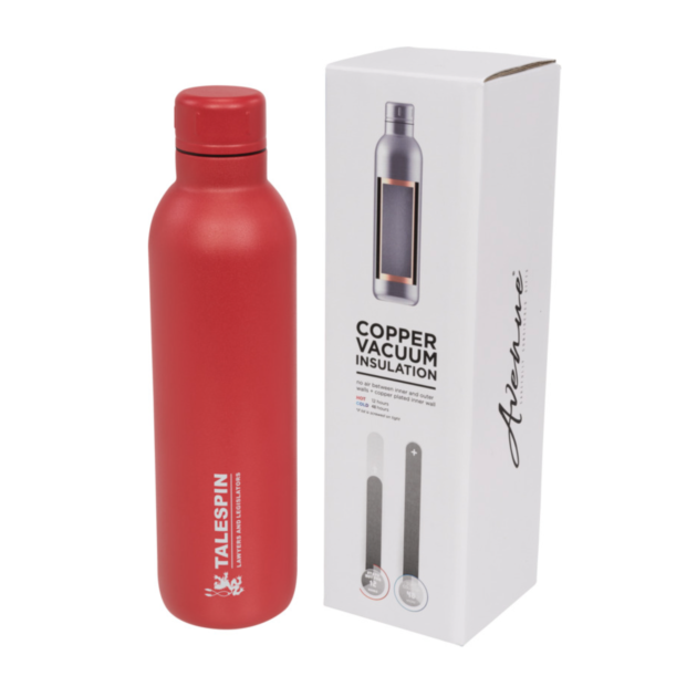 Printed stainless steal bottle 510ml eco and sustainable