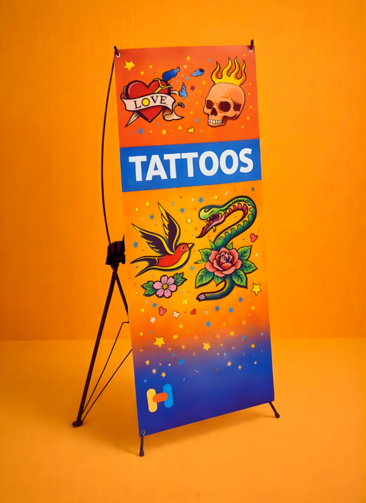 xscape tension banner, tension banner, banner