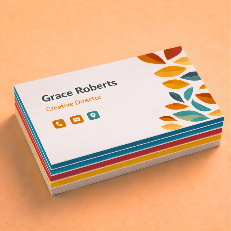 triple layer business cards, triple layered cards, triple layer cards, business cards, laminated business cards